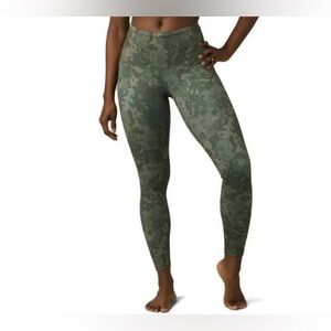 prAna Women's Kimble Printed 7/8 Leggings in the “Kale Wild Flower pattern